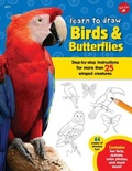 Cover: Learn to Draw Birds & Butterflies - Walter Foster Jr. -- Quarto Library