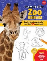 Enlarge image Cover: Learn to Draw Zoo Animals - Walter Foster Jr. -- Quarto Library