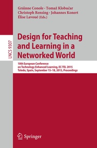 Enlarge image Cover: Design for Teaching and Learning in a Networked World - Springer
