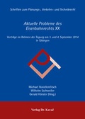 Cover: Aktuelle Probleme des Eisenbahnrechts XX - Kovac, Dr. Verlag