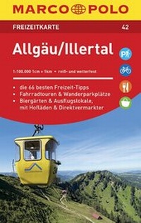 Abbildung von: MARCO POLO Freizeitkarte Allgäu, Illertal - MAIRDUMONT