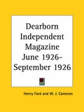 Cover: Dearborn Independent Magazine (June 1926-September 1926) - Kessinger Publishing Co