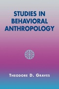 Cover: Studies in Behavioral Anthropology - AltaMira Press