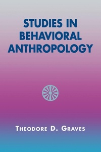 Enlarge image Cover: Studies in Behavioral Anthropology - AltaMira Press