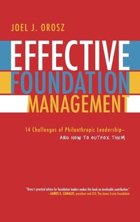 Enlarge image Cover: Effective Foundation Management - AltaMira Press