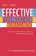 Cover: Effective Foundation Management - AltaMira Press