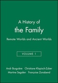 Cover: A History of the Family - Polity Press