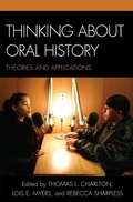 Cover: Thinking about Oral History - AltaMira Press