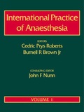 Cover: International Practice of Anaesthesia - Butterworth-Heinemann