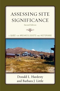 Enlarge image Cover: Assessing Site Significance - AltaMira Press