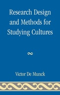 Cover: Research Design and Methods for Studying Cultures - AltaMira Press