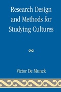 Cover: Research Design and Methods for Studying Cultures - AltaMira Press