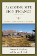 Cover: Assessing Site Significance - AltaMira Press