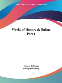 Abbildung von: Works of Honore De Balzac Vol. 1 - Kessinger Publishing Co
