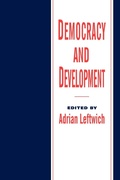 Cover: Democracy and Development - Polity Press