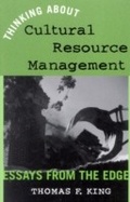 Cover: Thinking About Cultural Resource Management - AltaMira Press