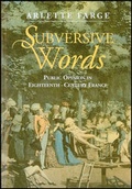 Cover: Subversive Words - Polity Press