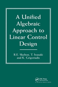 Abbildung von: A Unified Algebraic Approach To Control Design - Taylor & Francis