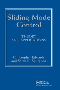Enlarge image Cover: Sliding Mode Control - Taylor & Francis