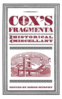 Enlarge image Cover: Cox's Fragmenta - The History Press Ltd
