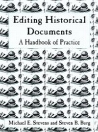 Enlarge image Cover: Editing Historical Documents - Rowman & Littlefield Publishers