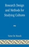 Cover: Research Design and Methods for Studying Cultures - AltaMira Press