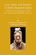 Cover: Law, State, and Society in Early Imperial China (2 vols) - Brill