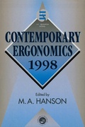 Cover: Contemporary Ergonomics 1998 - Taylor & Francis