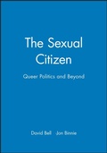 Cover: The Sexual Citizen - Polity Press