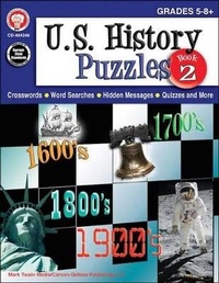 Abbildung von: U.S. History Puzzles, Book 2, Grades 5 - 8 - Mark Twain Media