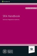 Cover: SRA Handbook - The Law Society