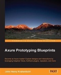 Cover: Axure Prototyping Blueprints - Packt Publishing