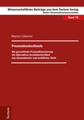 Abbildung von: Prozesskostenfonds - Tectum Wissenschaftsverlag