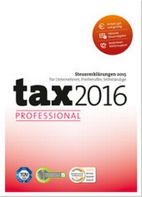 Abbildung von: tax 2016 Professional - BUHL-DATA-SERVICE