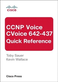 Abbildung von: CCNP Voice CVoice 642-437 Quick Reference - Cisco Press