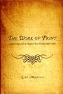 Cover: The Work of Print - University of Washington Press