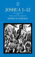 Cover: Joshua 1-12 - Yale University Press