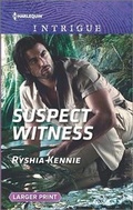 Cover: Suspect Witness - Harlequin Intrigue Larger Print