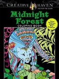 Cover: Creative Haven Midnight Forest Coloring Book - Dover Publications Inc.