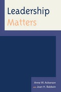 Cover: Leadership Matters - Rowman & Littlefield Publishers