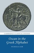 Cover: Oscan in the Greek Alphabet - Cambridge University Press