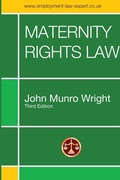 Cover: Maternity Rights Law Third Edition - Lulu.com