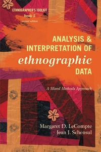 Enlarge image Cover: Analysis and Interpretation of Ethnographic Data - AltaMira Press