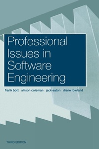 Enlarge image Cover: Professional Issues in Software Engineering - Taylor & Francis