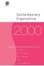 Cover: Contemporary Ergonomics 2000 - Taylor & Francis