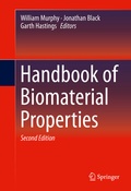 Cover: Handbook of Biomaterial Properties - Springer