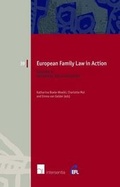 Cover: European Family Law in Action. Volume V - Informal Relationships - Intersentia Ltd