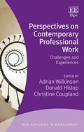 Cover: Perspectives on Contemporary Professional Work - Edward Elgar Publishing