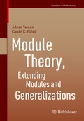 Cover: Module Theory, Extending Modules and Generalizations - Birkh&auml;user