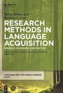 Cover: Research Methods in Language Acquisition - De Gruyter Mouton